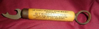 Vintage Stegmaier Beer Bottle Opener & Cork Screw Circa 1901