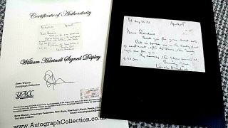 WILLIAM HARTNELL (THE FIRST DR.  WHO / DOCTOR WHO) SIGNED 1953 HAND WRITTEN LETTER 2