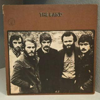 The Band - Self Titled First Album (levon,  Robbie,  Etc) 12 " Vinyl Record Lp - Ex
