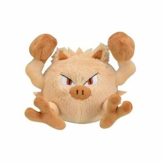Pokemon Fit Plush Doll Mankey Pocket Monster Center Japan Edition With Tag
