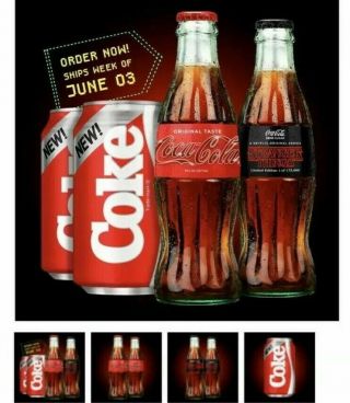 Stranger Things Coke Coca Cola 1985 Limited Collectors Pack Confirmed Order