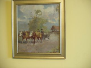 Oil By Listed American Artist: " Chauncy Foster Ryder " Signed