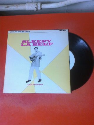 Sleepy La Beef And Friends 10 " Vinyl Lp Rockabilly Ace Records