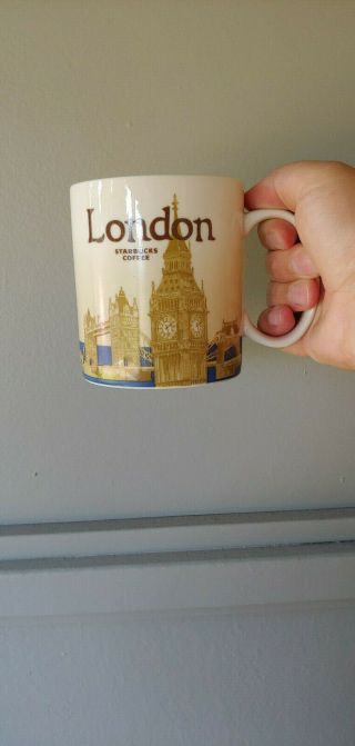 Starbucks London England UK City Global Icon Series Coffee Mug 16oz Cup 2013 7