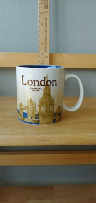 Starbucks London England UK City Global Icon Series Coffee Mug 16oz Cup 2013 8