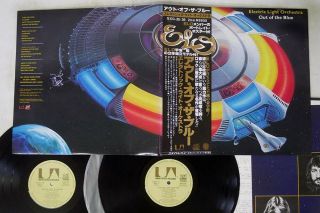 Electric Light Orchestra Out Of The Blue United Artists Gxg - 25,  6 Japan Obi 2lp