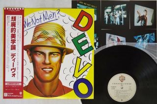 Devo Q.  Are We Not Men? A.  We Are Devo Warner P - 10591w Japan Obi Vinyl Lp