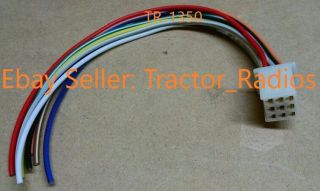 Kubota Tractor Radio Male Plug Cd Player In Dash Stereo Rtv 9 Pin Wire Rtv - 1100