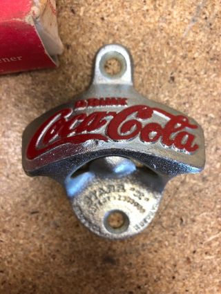 Vintage Starr X Coca Cola Bottle Opener Old Stock 2