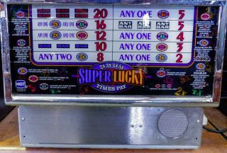 IGT S - 2000 REEL SLOT MACHINE: LUCKY 2x3x4x5x TIMES PAY 6