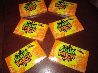 Stride Orange Sour Patch Kids Gum 6 Collector Packs Discontinued
