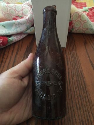 Rare Moerschel Brewing Company Beer Bottle Sedalia,  Missouri Pre Prohibition