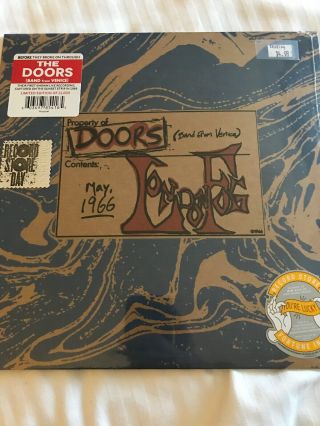 The Doors Live At London Fog 1966 10 " And Rsd 2019