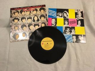 1978 Rolling Stones Some Girls Record Album Vinyl Lp Warner Coc 39108 Vg,  /vg