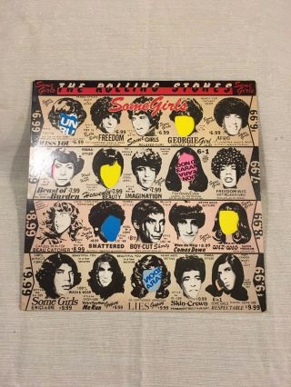 1978 Rolling Stones Some Girls Record Album Vinyl LP Warner COC 39108 VG,  /VG 5