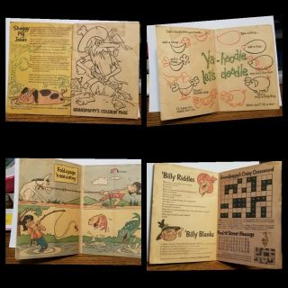 Rare Vintage 1967 MOUNTAIN DEW Soda Pop Hillbilly Game Book 2