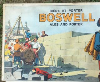 Boswell Beer Sign Quebec Canada Ale Porter 3