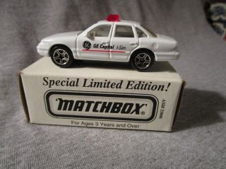 Matchbox Special Limited Edition Ge Capital I - Sim Ford Crown Victoria 1996 Mib