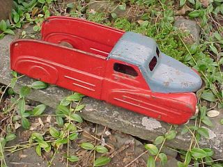 1930s Marx Pressed Steel Studebaker Toy High Side Delivery Truck