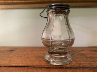 Lantern Glass Candy Container Dec 20 