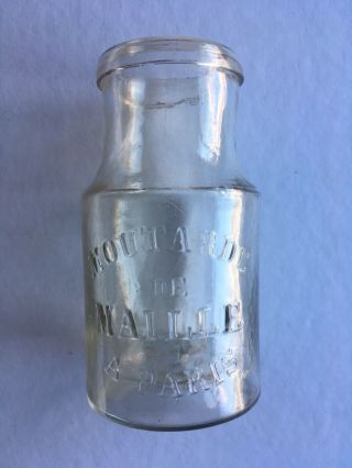 Antique Moutarde De Maille A Paris Bottle With Pontil Mark