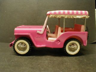 Vintage Tonka Pink Surrey Jeep