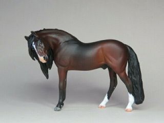 Custom Cm Peter Stone Model Horse Chips Andalusian X Linda R.  Elkjer Wow
