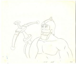He - Man/she - Ra Masters Of The Universe Pencil Art Trap Jaw