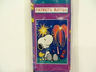 Peanuts - Snoopy & Woodstock Patriotic Buddies Decorative Flag
