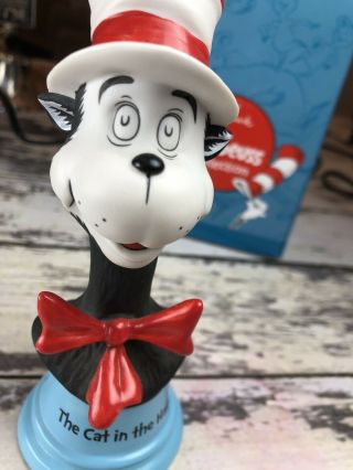 Hallmark Dr.  Seuss Cat In The Hat 6” Figurine First Edition Box 0767 Nib