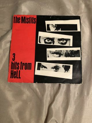 Misfits - 3 Hits From Hell 7” Vinyl Punk Danzig