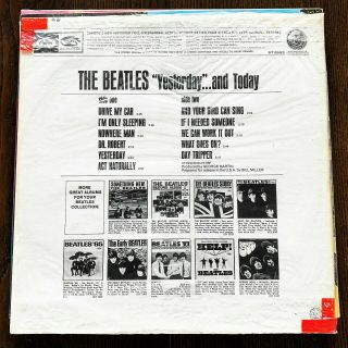 THE BEATLES YESTERDAY AND TODAY US ORIG ' 66 CAPITOL STEREO BUTCHER COVER BAGGY 4