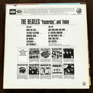 THE BEATLES YESTERDAY AND TODAY US ORIG ' 66 CAPITOL STEREO BUTCHER COVER BAGGY 5