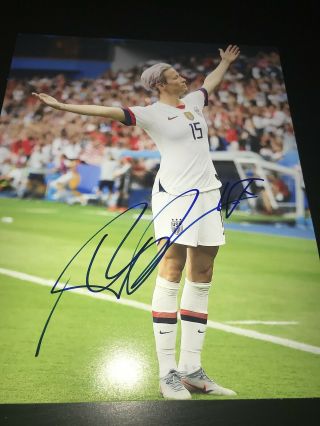 Megan Rapinoe Signed Autograph 8x10 Photo World Cup In Person Fifa Auto
