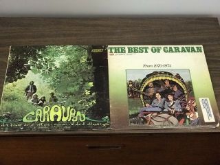 Caravan - If I Could Do It All Over Again & Greatest Hits Nm Vinyl Record Lp Prog
