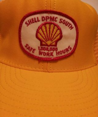 Shell Oil Snap Back Cap Dpmc South Safe Work Hours Reynolds Usa