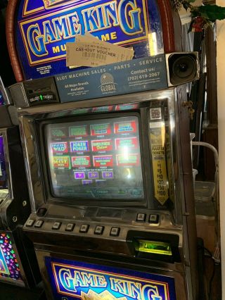 Igt I Game Video Slot Machine " Game King " Crt Monitor Poker Machine
