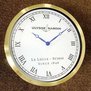 ULYSSE NARDIN ADVERTISING SHOWROOM TABLE CLOCK DISPLAY 7