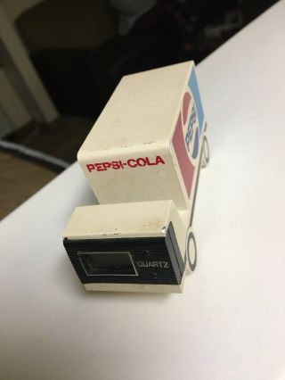 Vintage Pepsi Truck Quartz Clock Paper Weight 2