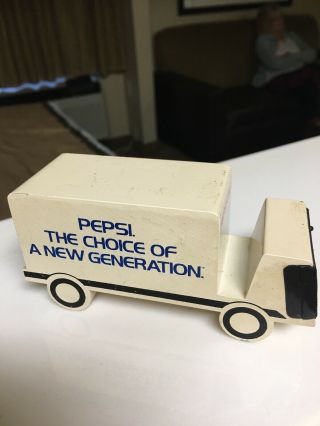 Vintage Pepsi Truck Quartz Clock Paper Weight 3