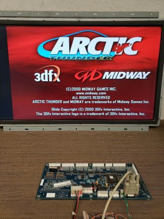 Midway Arctic Thunder Magicbus I/o Interface Pcb 5770 - 16367 - 02