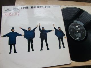 Rarest The Beatles ‎ Help Pmc 1255 Parlophone One Box Emi Outline Mono Ex 1969