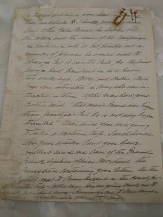 President William Howard Taft Handwritten Letter 4