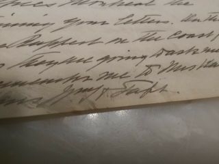 President William Howard Taft Handwritten Letter 5
