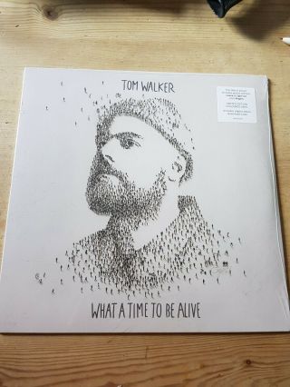 Tom Walker - What A Time To Be Alive - Limited Blue Vinyl Lp &