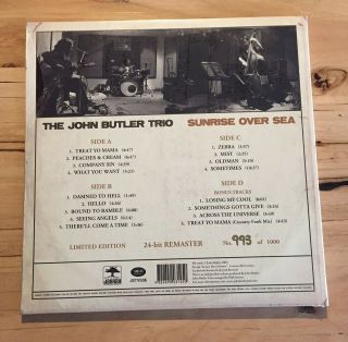Sunrise Over Sea - John Butler Trio - VINYL - Limited Edition - 993 / 1000 2