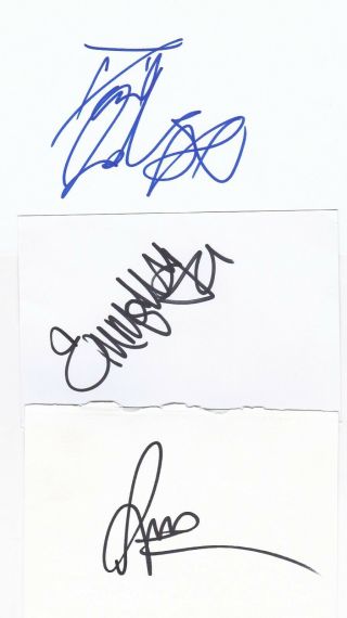 Harry Potter - Cast Signed Autographs Radcliffe Watson Grint
