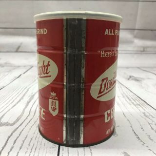 Vintage Daily Delight All Purpose Grind Coffee Tin Can 