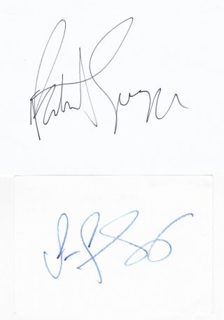 Dirty Dancing - Cast Signed Autographs Patrick Swayze Jennifer Grey
