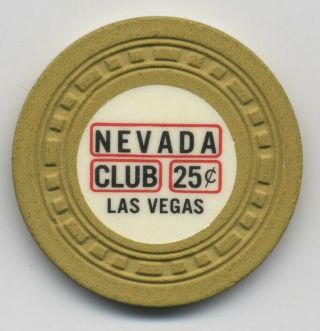 Nevada Club.  25 Downtown Early And Unusual Mold Check It Out Sharp
